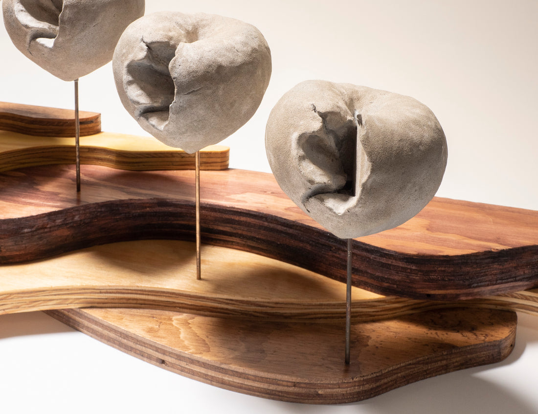 A Broken Heart: The Law of Repetition — Original Sculpture